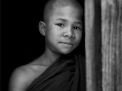 retrato monje buda birmania myanmar